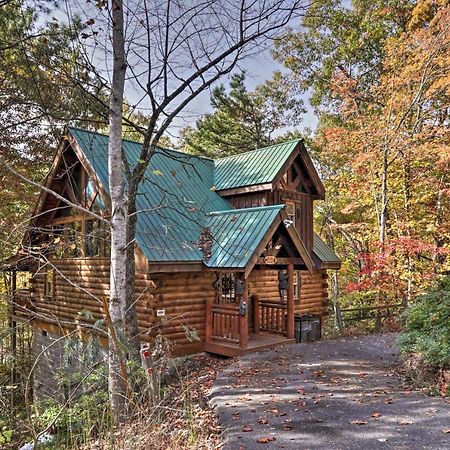 Smoky Mountain Log Cabin 7 Mi To Gatlinburg! Sevierville Luaran gambar