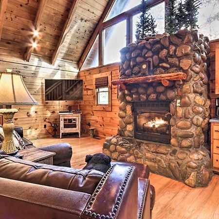 Smoky Mountain Log Cabin 7 Mi To Gatlinburg! Sevierville Luaran gambar