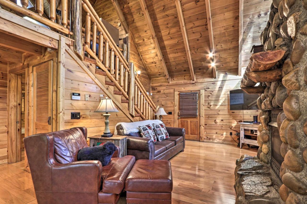 Smoky Mountain Log Cabin 7 Mi To Gatlinburg! Sevierville Luaran gambar