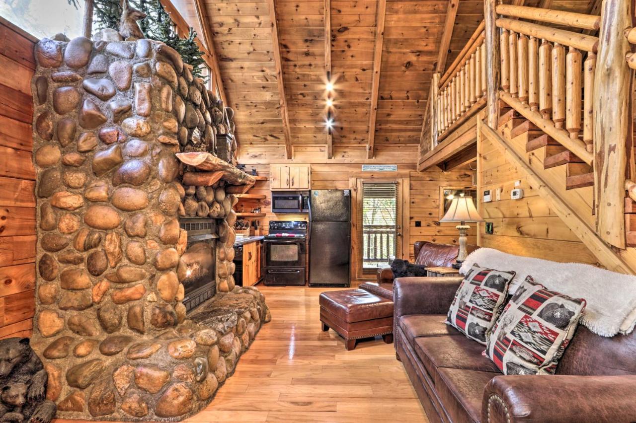 Smoky Mountain Log Cabin 7 Mi To Gatlinburg! Sevierville Luaran gambar