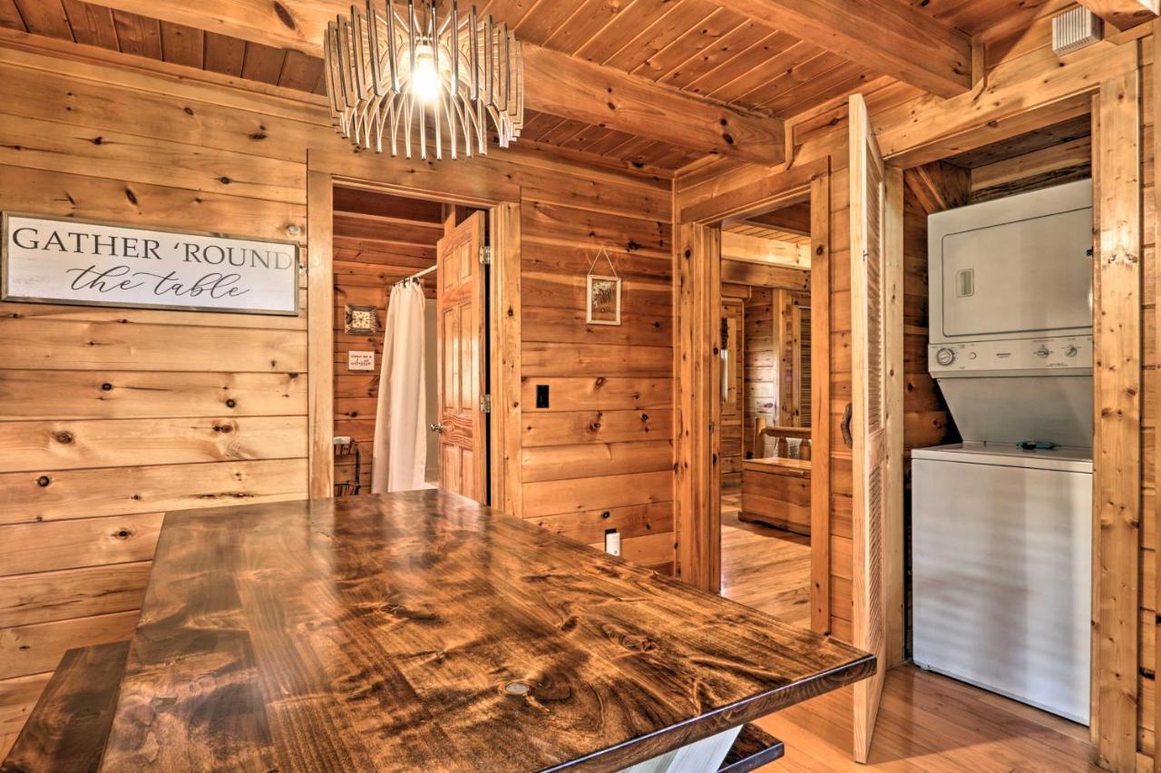 Smoky Mountain Log Cabin 7 Mi To Gatlinburg! Sevierville Luaran gambar