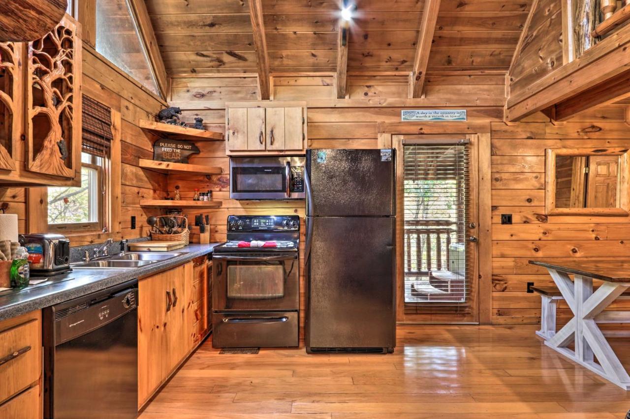 Smoky Mountain Log Cabin 7 Mi To Gatlinburg! Sevierville Luaran gambar