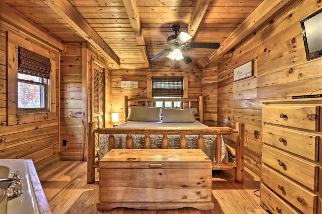 Smoky Mountain Log Cabin 7 Mi To Gatlinburg! Sevierville Luaran gambar