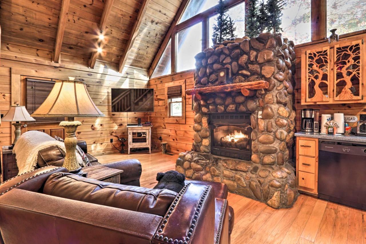 Smoky Mountain Log Cabin 7 Mi To Gatlinburg! Sevierville Luaran gambar