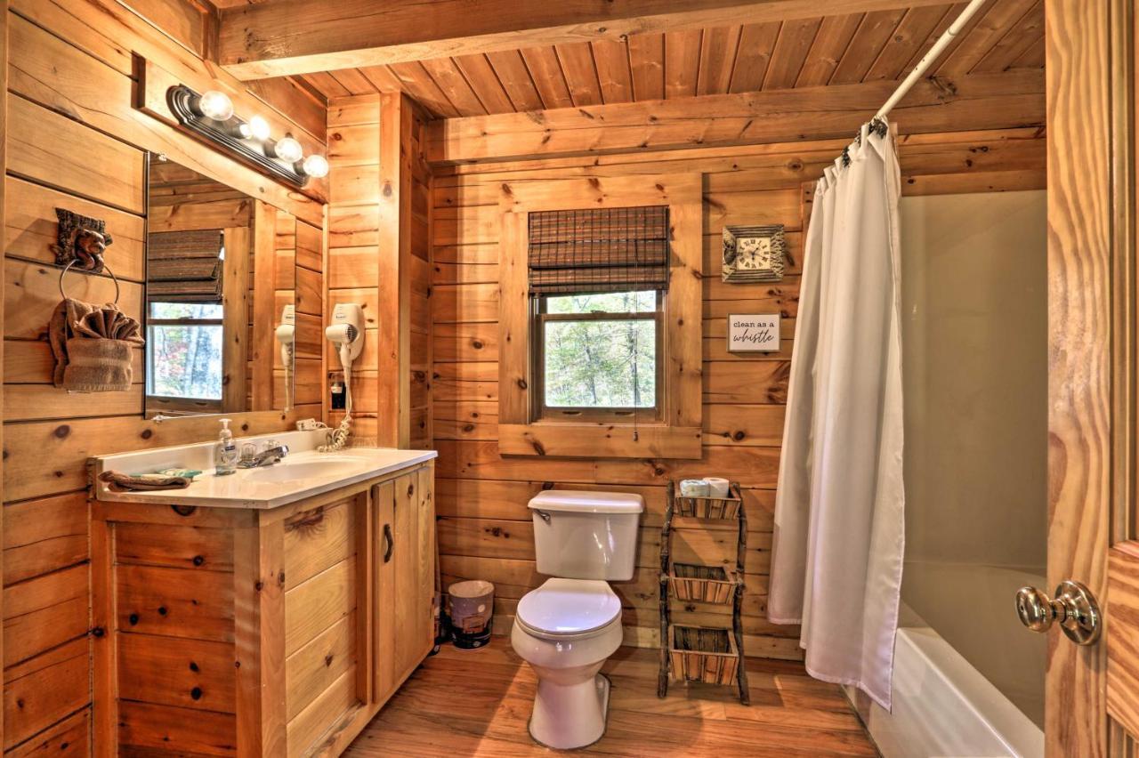 Smoky Mountain Log Cabin 7 Mi To Gatlinburg! Sevierville Luaran gambar