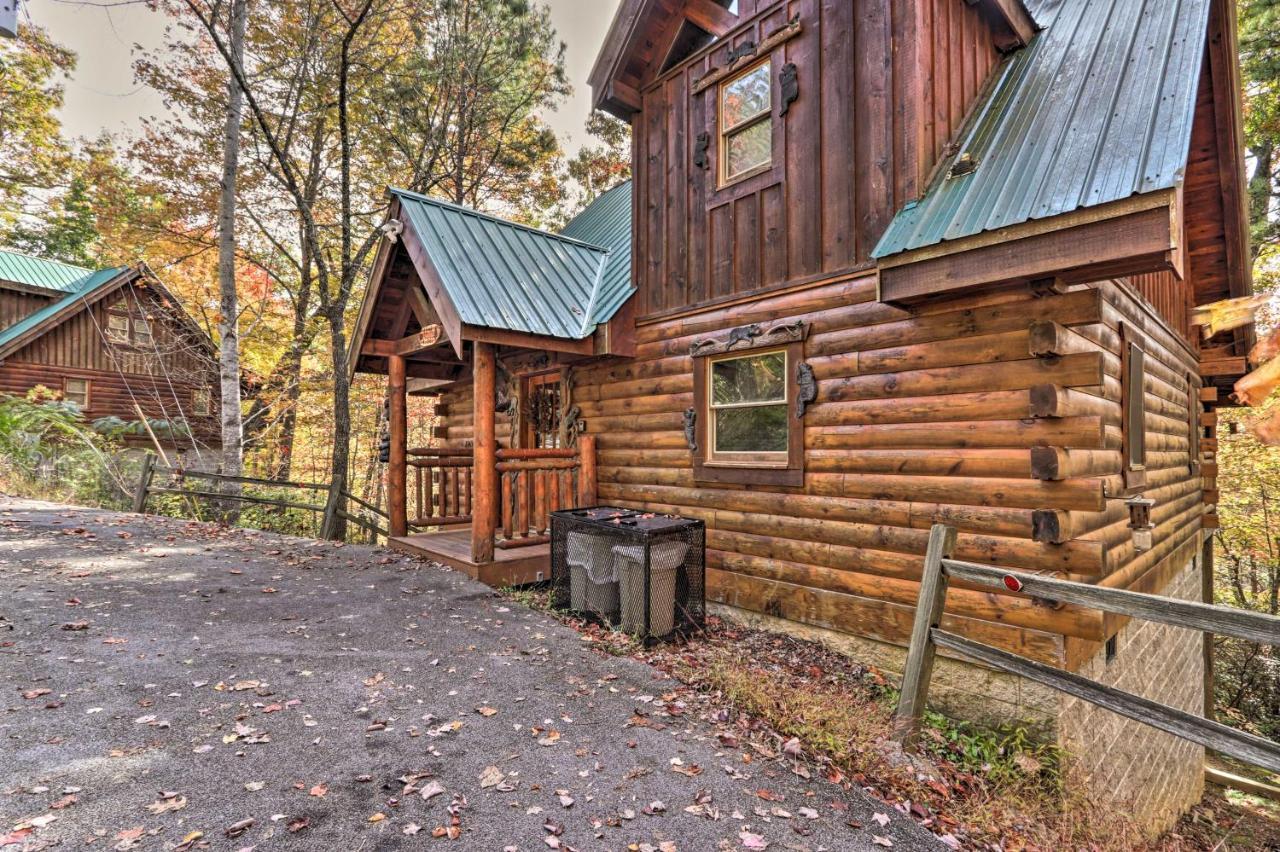 Smoky Mountain Log Cabin 7 Mi To Gatlinburg! Sevierville Luaran gambar