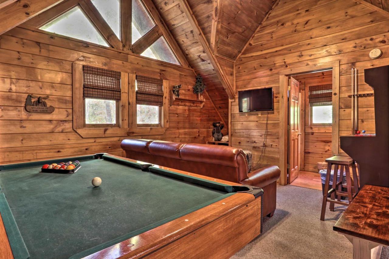 Smoky Mountain Log Cabin 7 Mi To Gatlinburg! Sevierville Luaran gambar